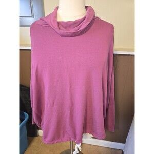 Torrid Dream Fleece Cowl Neck Sweatshirt Top Plus  Size 4 Modal Cotton Spandex